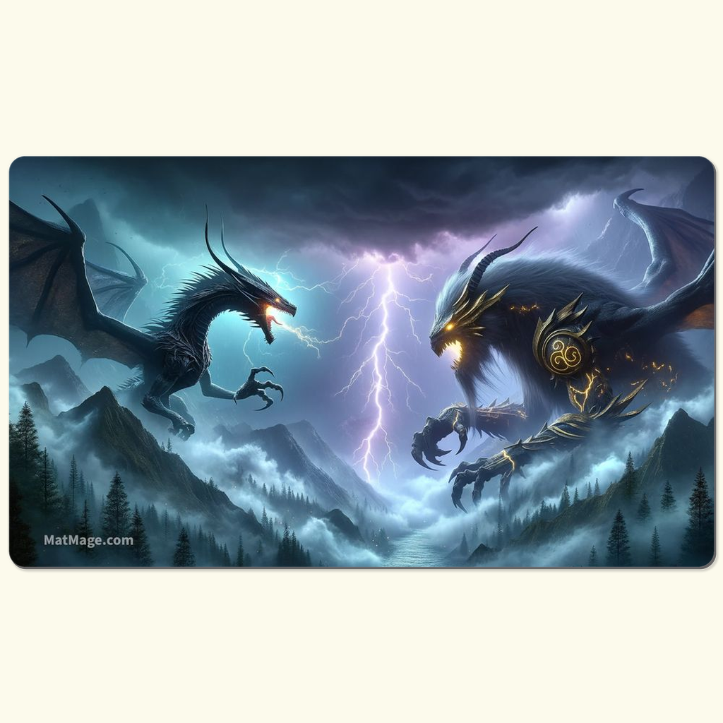 Dueling Storm Dragons