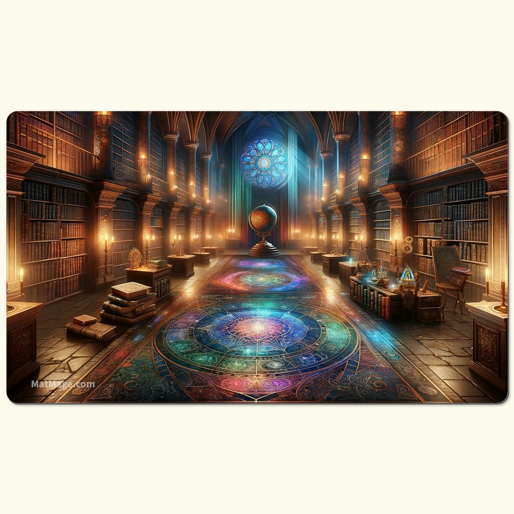 Mystical Ancient library